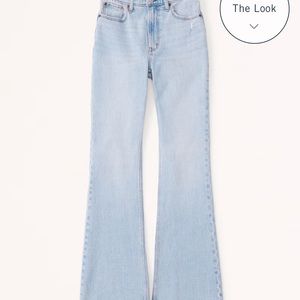 Abercrombie and Fitch the Vintage Flare High Rise Jean Size 10L Never Worn